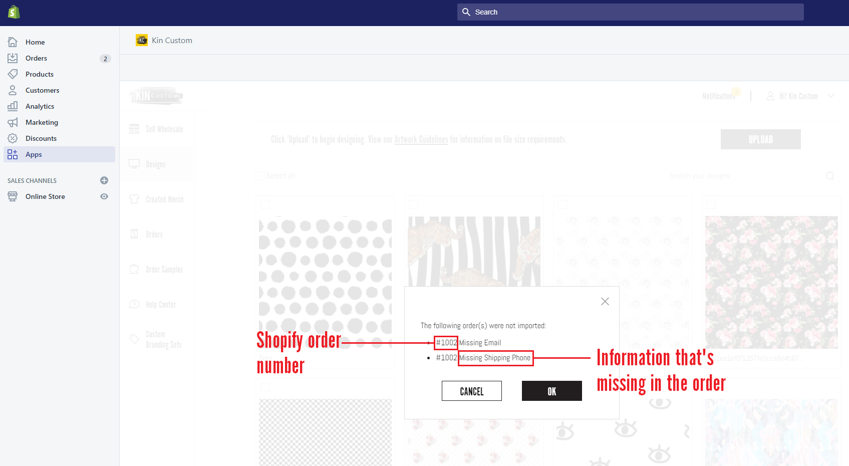 Automatically importing  Orders